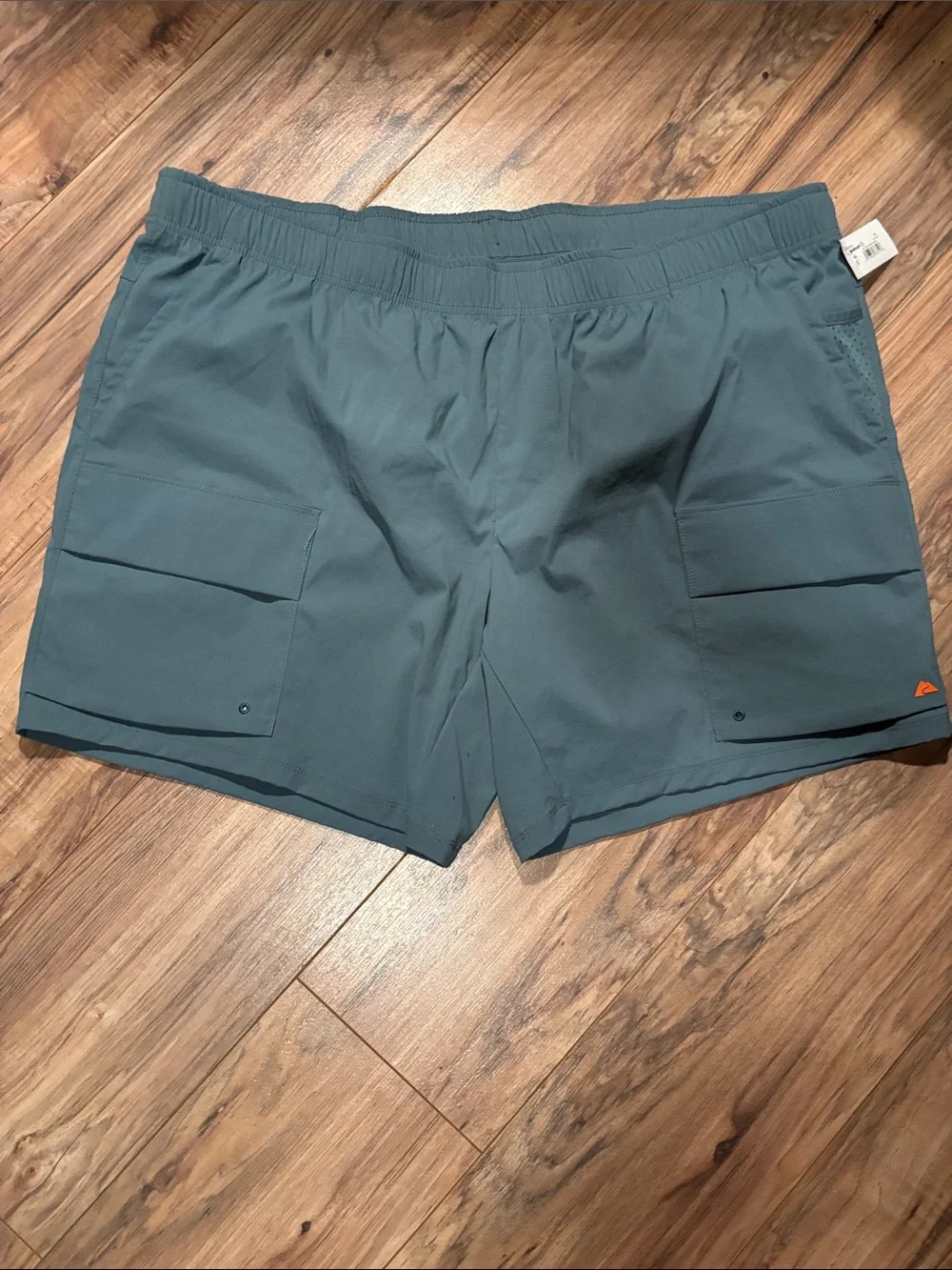 Ozark Trail Men's Cargo Swim Shorts - Teal